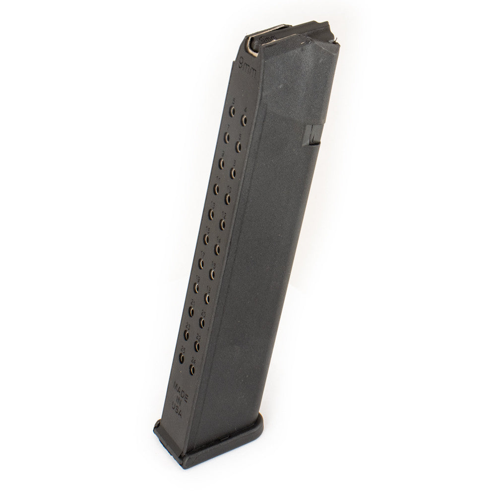 ProMag 9mm Luger 25rd Glock Compatible  G17, 19, 26 Black Detachable