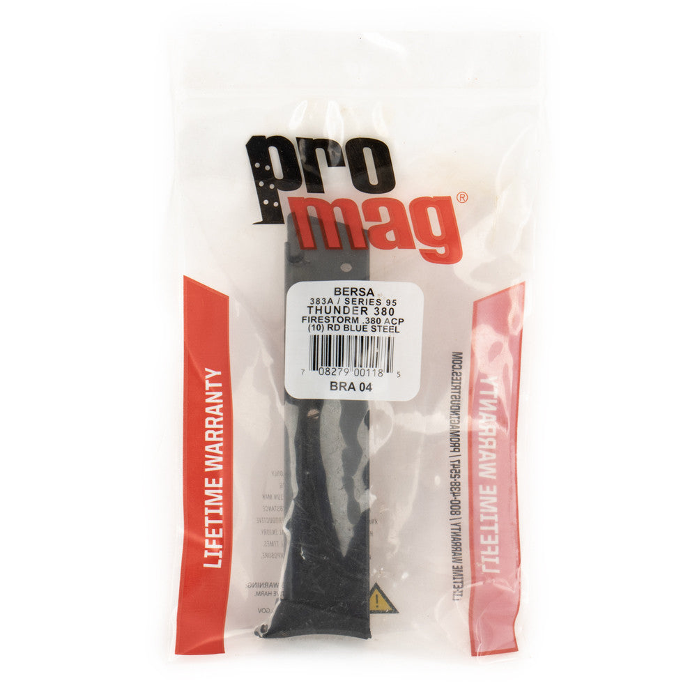 ProMag Bersa 383A .380 ACP Magazine 10rd Blued Steel