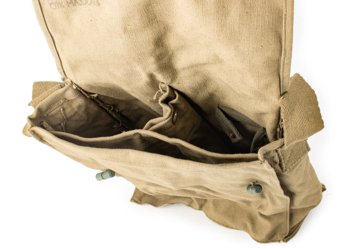 Czech Military Shoulder Bag / Haversack - Canvas - Used