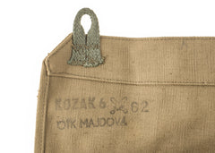Czech Military Shoulder Bag / Haversack - Canvas - Used