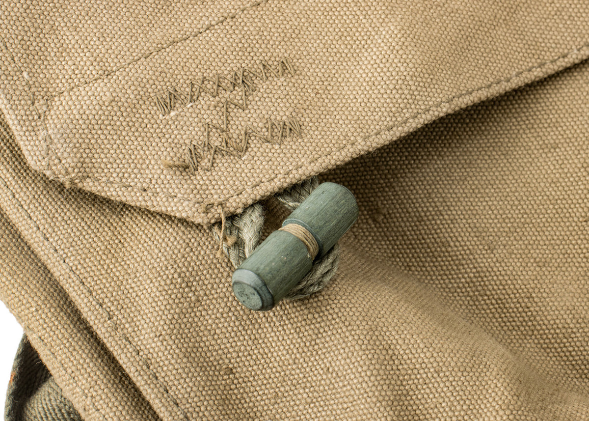 Czech Military Shoulder Bag / Haversack - Canvas - Used