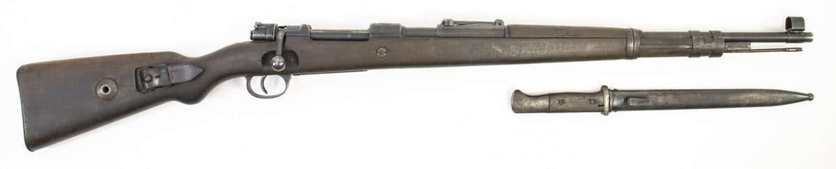 German Kar98k M937B 8mm WWII (Portuguese Contract) Mauser - Matching Bayonet and Serial Number