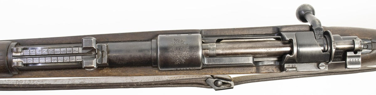 German Kar98k M937B 8mm WWII (Portuguese Contract) Mauser - Matching Bayonet and Serial Number