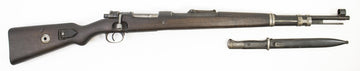 German Kar98k M937B 8mm WWII (Portuguese Contract) Mauser - Matching Bayonet and Serial Number RI4967AMB_F17826