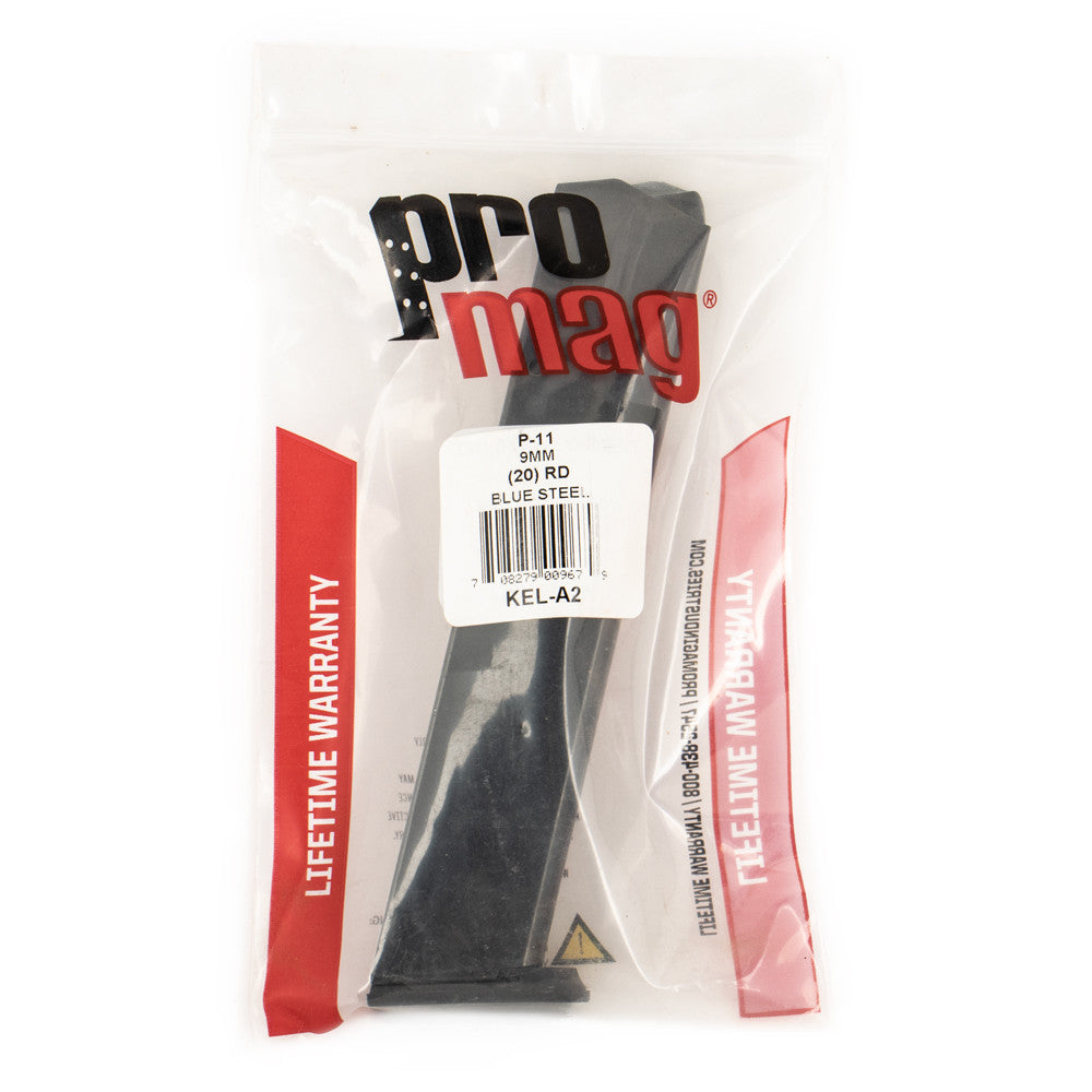 PROMAG KELTEC P11 9MM 20rd MAGAZINE, BLACK