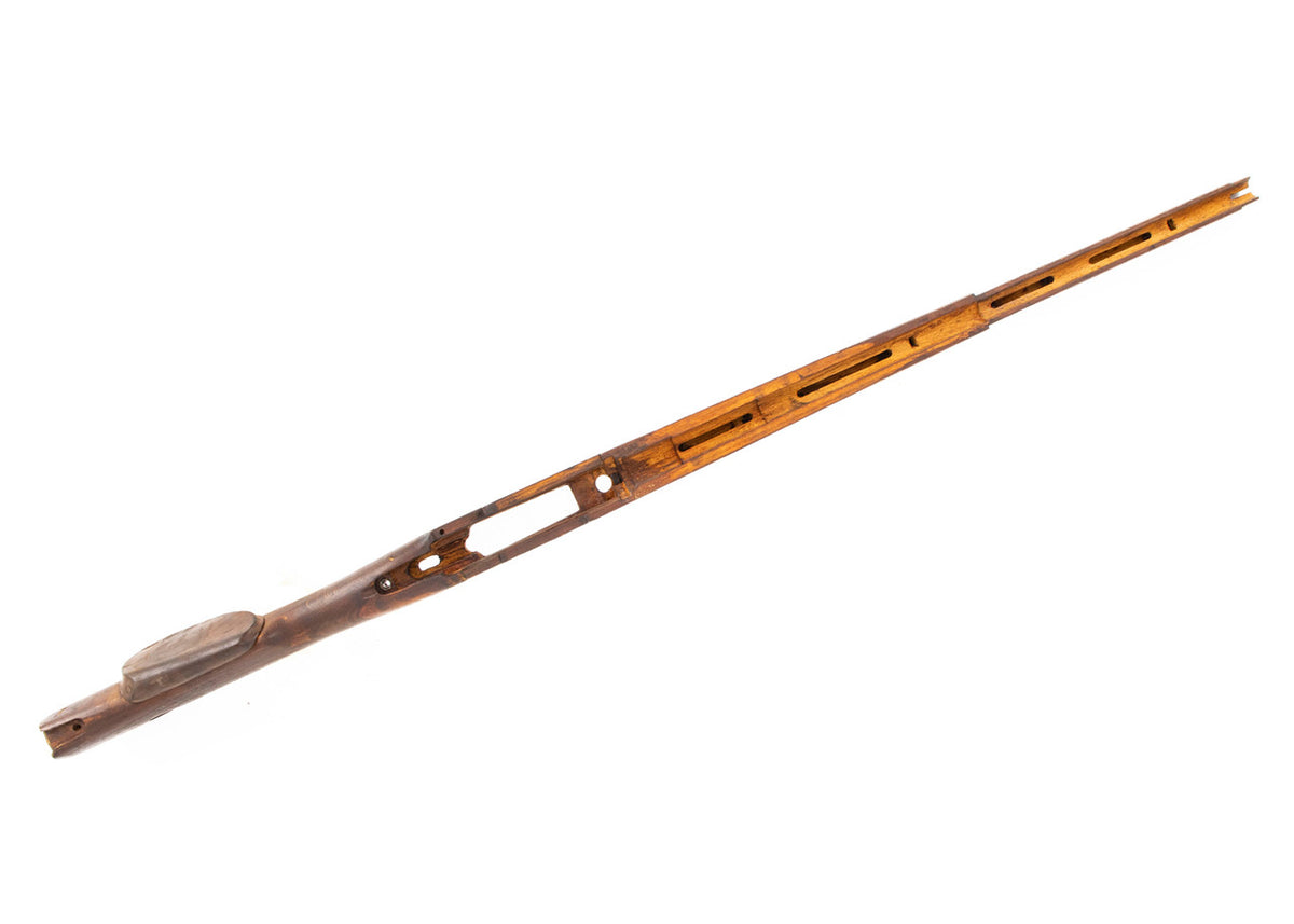 Original Swedish Mauser M96 Rifle Hardwood Stock w/Rubber Cheek Rest