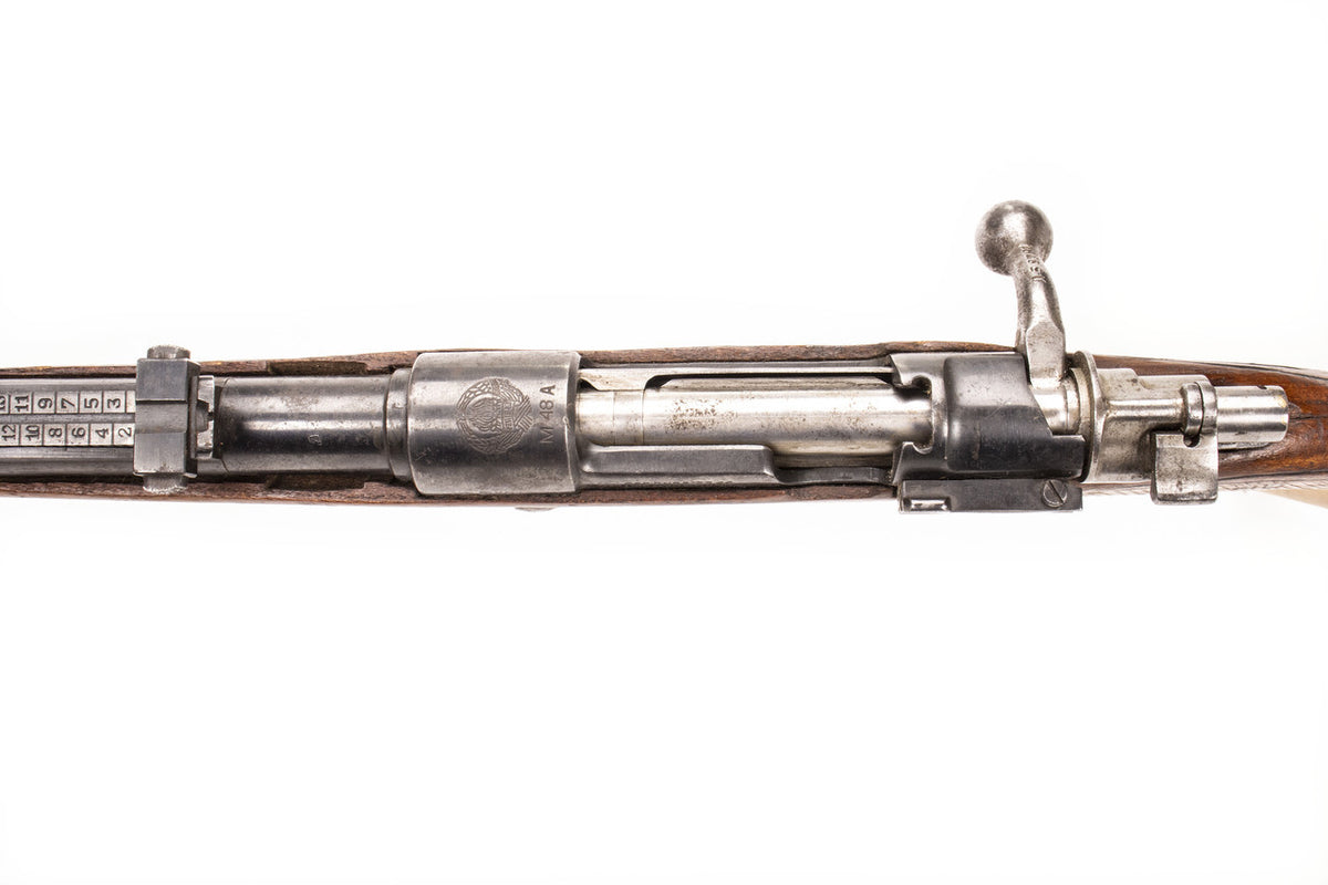 M48A 8mm Mauser Bolt Action Rifle Sporterized - Overall Surplus Good Condition (1)