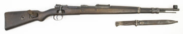 German Kar98k M937B 8mm WWII (Portuguese Contract) Mauser - Matching Bayonet and Serial Number RI4967AMB_F2624PB