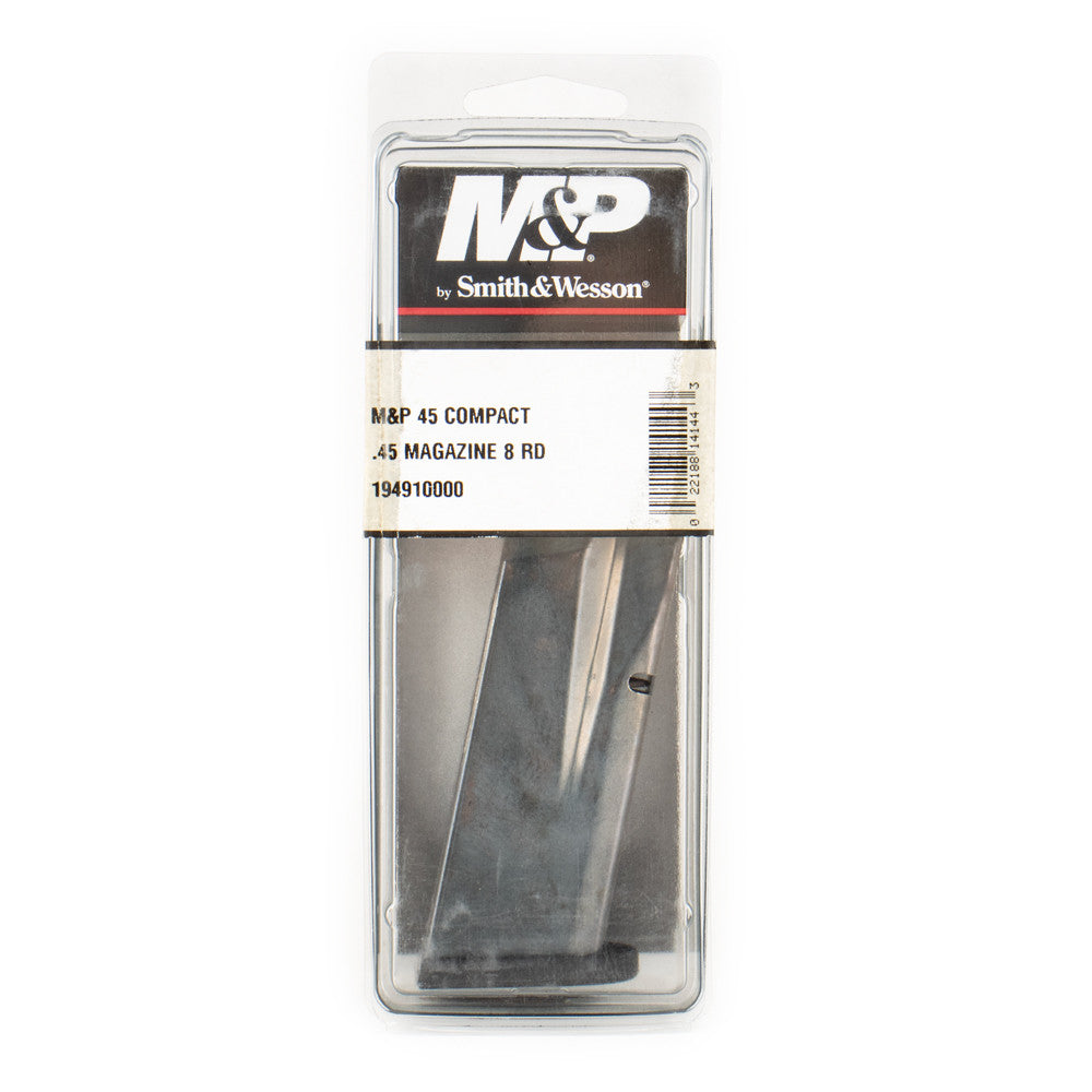Smith & Wesson M&P Compact .45 ACP Compact 8rd Black Steel Magazine
