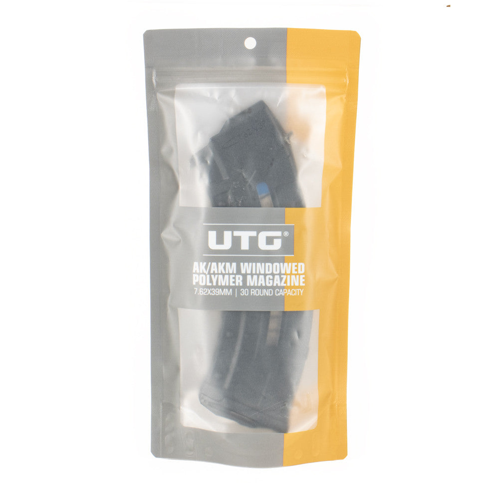 UTG 30rd AK/AKM 7.62x39 Windowed Polymer Magazine