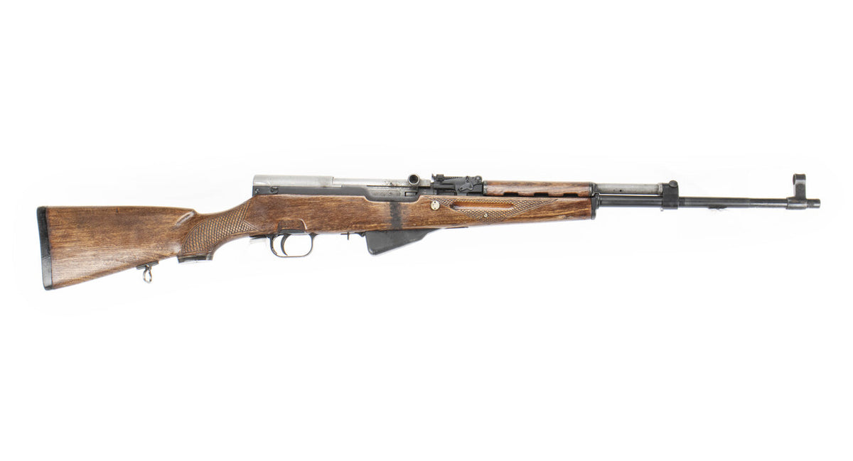 SKS Yugo M59/66 Rifle - Sporterized Sights - Modified Stock and Frozen Gas Button -  Fair Condition