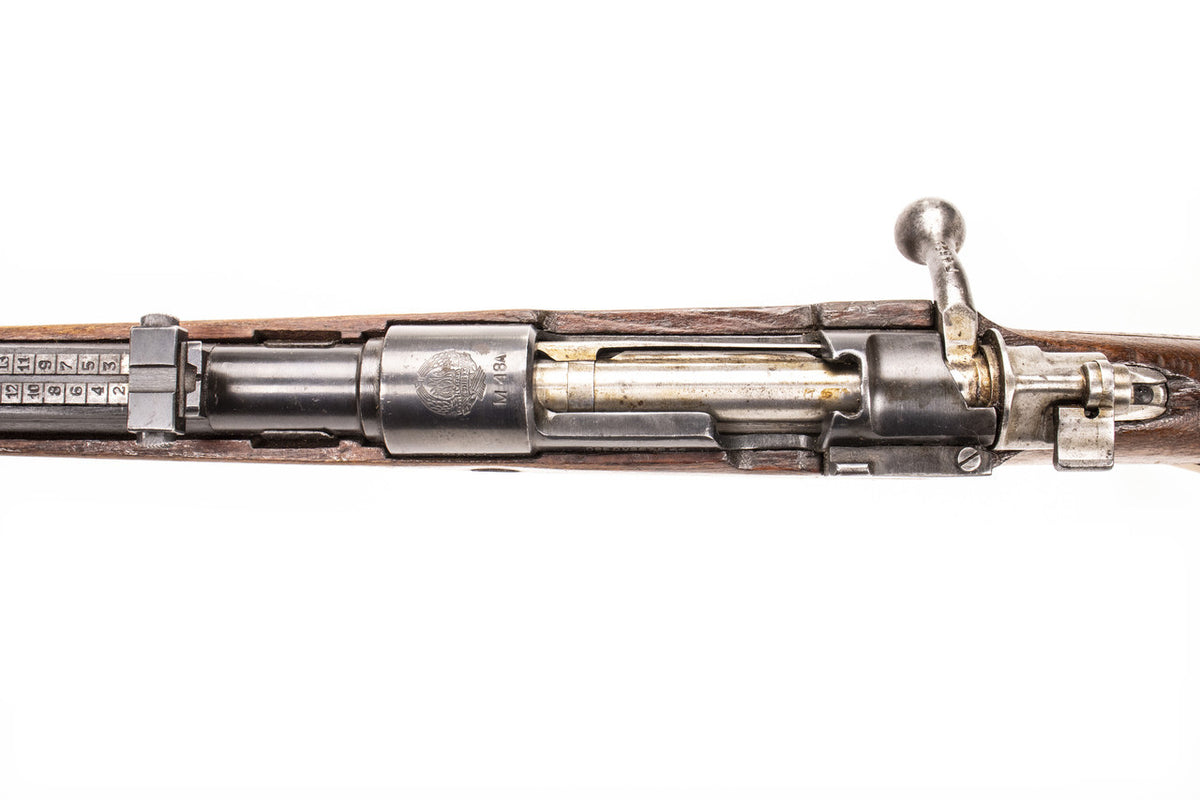 M48A 8mm Mauser Bolt Action Rifle Sporterized - Overall Surplus Good Condition (6)