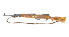 SKS Yugo M59/66 Rifle - Sporterized Sights - Good Condition - Trench Art Floral Rabbit