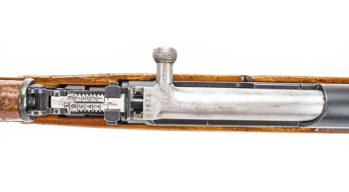 SKS Yugo M59/66 Rifle - Sporterized Sights - Good Condition - Trench Art Floral Rabbit
