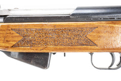 SKS Yugo M59/66 Rifle - Sporterized Sights - Good Condition - Trench Art Floral Rabbit