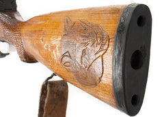 SKS Yugo M59/66 Rifle - Sporterized Sights - Good Condition - Trench Art Deer / Wolf