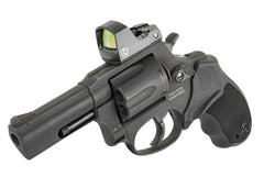 Taurus 856 T.O.R.O. 38 Special +P 6 Shot 3" Matte Black Stainless Steel Barrel Cylinder & Frame Black Rubber Grip Riton Red Dot