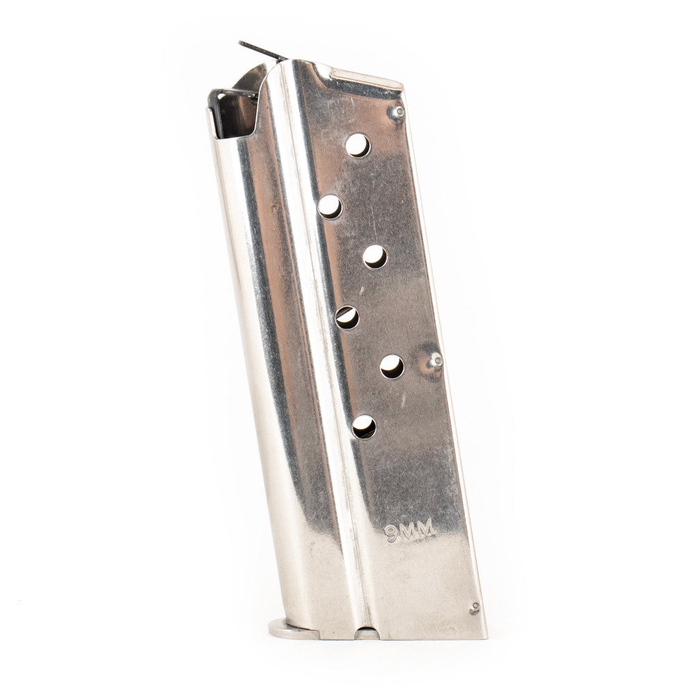 CHECK-MATE PARA 1911 SUB-CMPT MAG 7RD 9MM STAINLESS:  LIKE NEW CONDITION