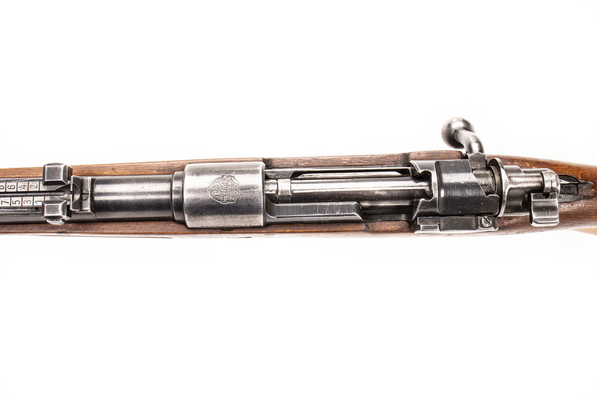 M98/48 8mm Mauser Bolt Action Rifle Sporterized - Overall Surplus Good Condition (14)