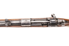 M98/48 8mm Mauser Bolt Action Rifle Sporterized - Overall Surplus Good Condition (14)
