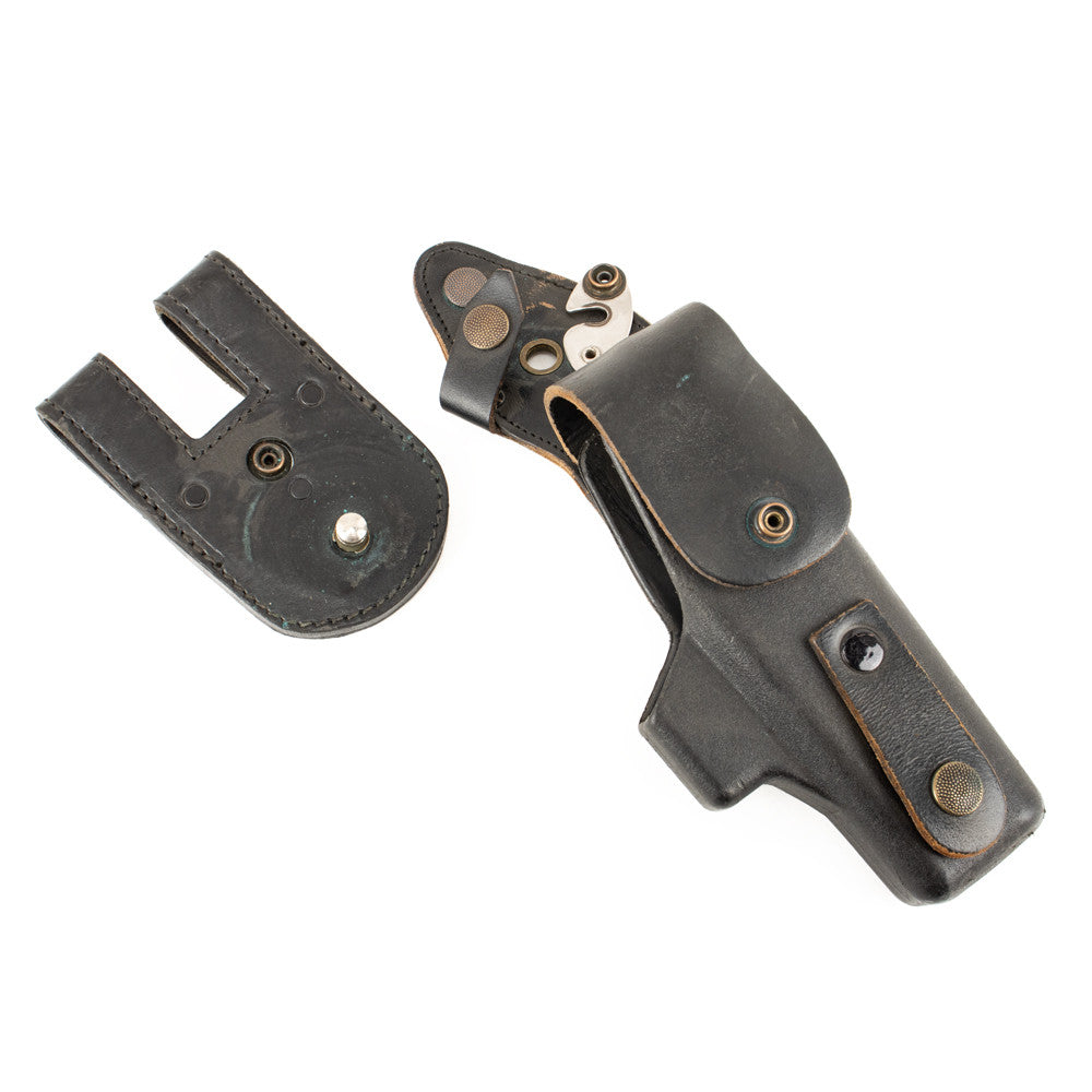 Sig P225/P6 Leather Swivel Holster with Spare Holster for Conventional Belt - Used