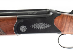 CZ-USA Drake 410 Gauge 3" 2rd 28" Barrel Gloss Black Chrome Metal Finish Turkish Walnut Fixed Pistol Grip Stock Includes 2 Chokes