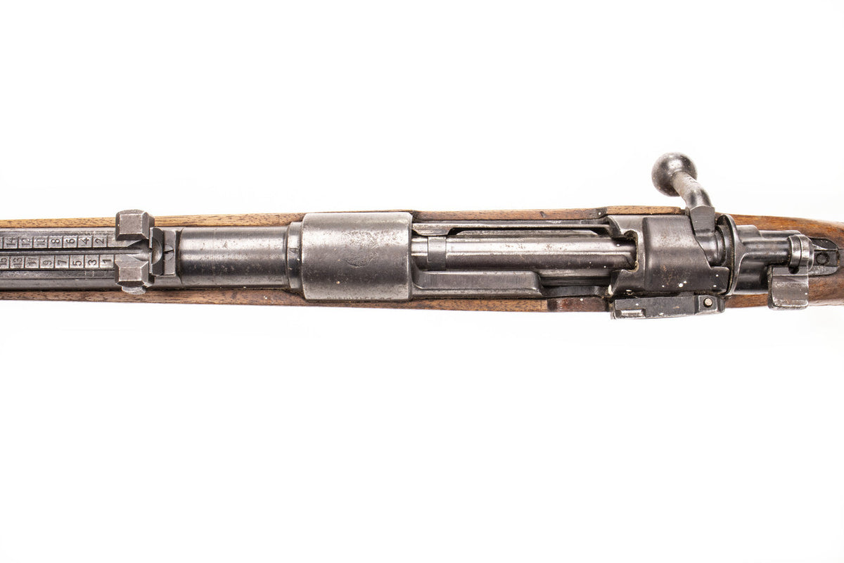 M98/48 8mm Mauser Bolt Action Rifle Sporterized - Overall Surplus Good Condition (12)