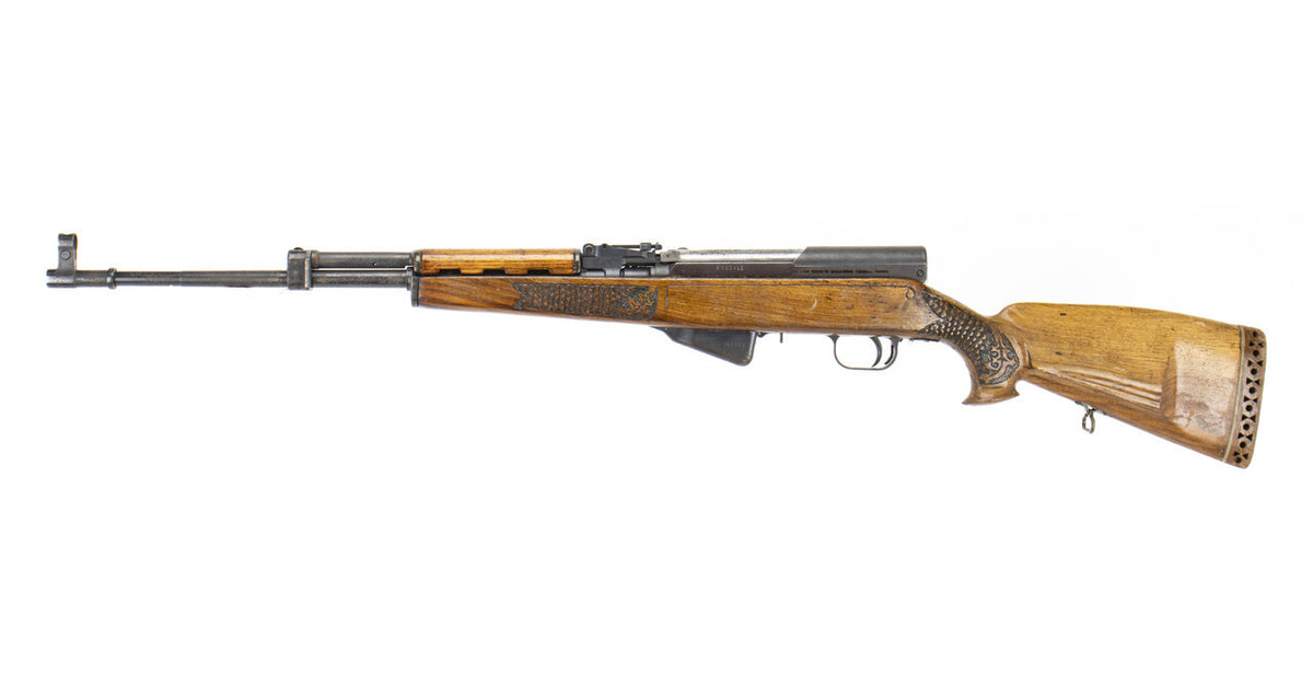 SKS Yugo M59/66 Rifle - Sporterized Sights -  Fair Condition - Trench Art Goat