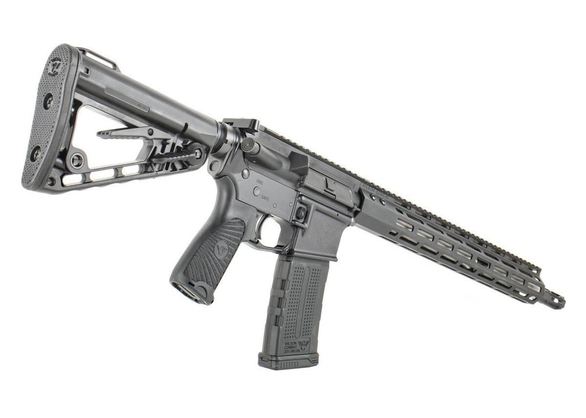 Wilson Combat PPE Carbine 5.56 NATO 30+1 16.25" Chrome-Lined Barrel, 15" M-LOK Handguard, BCM Gunfighter Grip, Rogers Super-Stoc