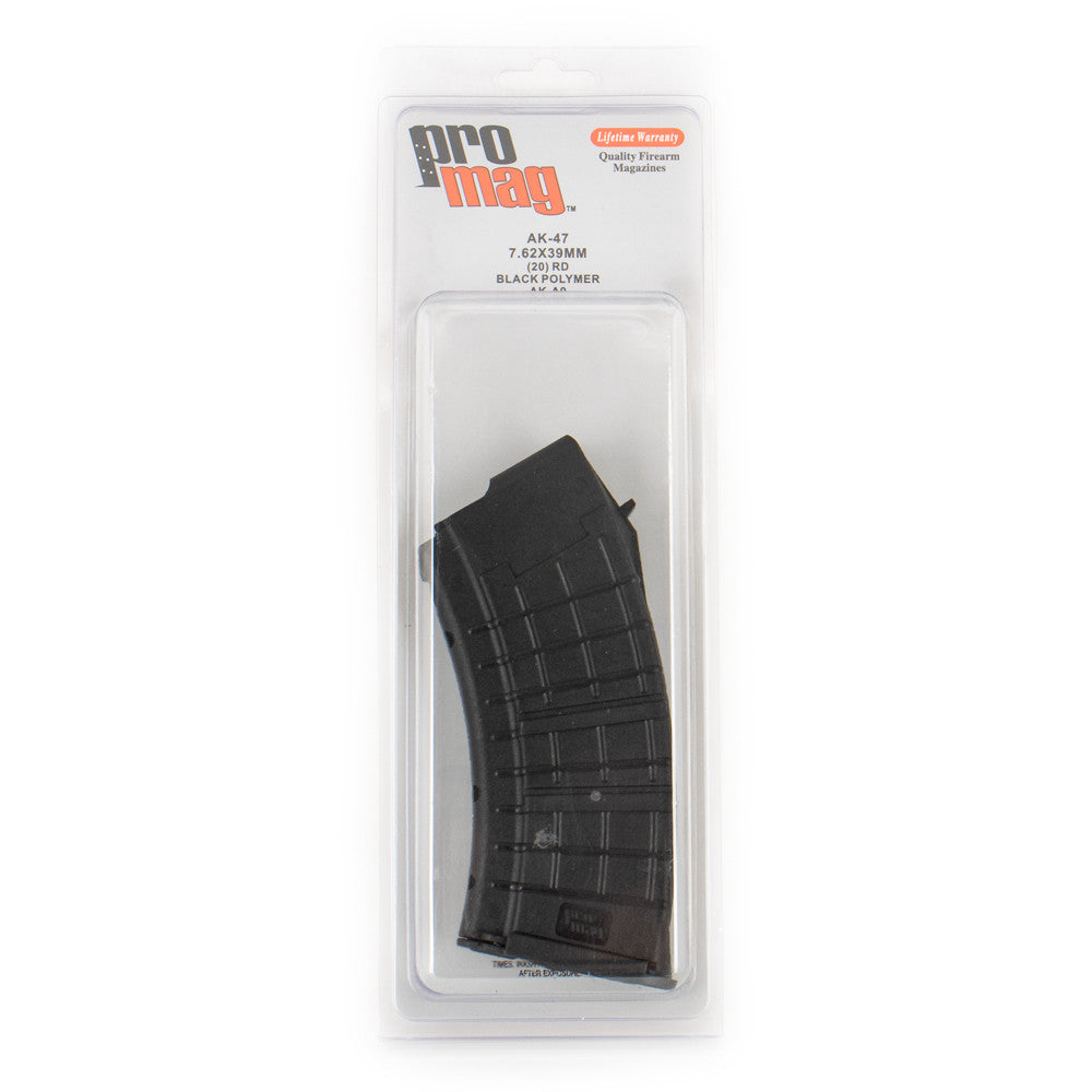 PROMAG 7.62x39 20RD AK-47 BLACK POLYMER MAGAZINE