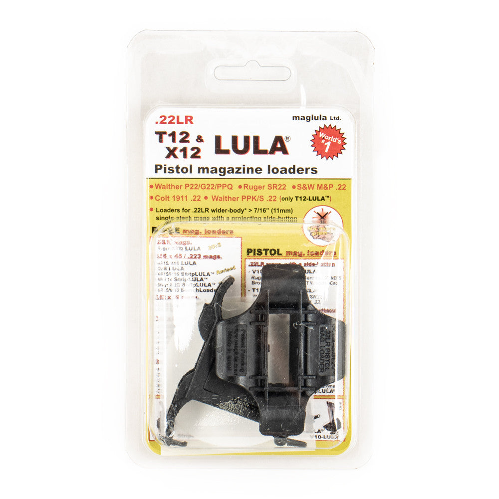 maglula Loader .22 Long Rifle Wide Single Stack Magazine Polymer Black Finish