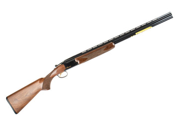 Browning Citori Hunter Grade I 410 Gauge 2rd 28" Polished Blued Over/Under Barrel, Engraved Receiver w/Gold Accents, Grade I American Black Walnut Stock