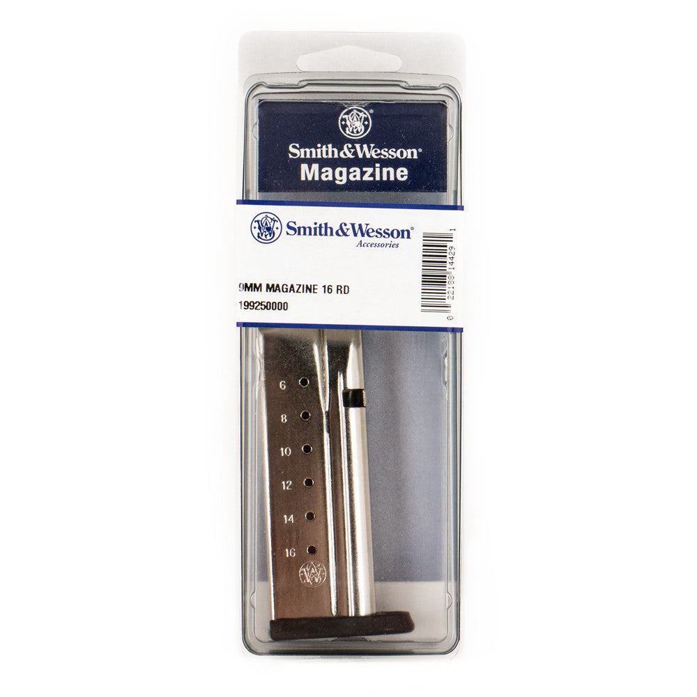 Smith & Wesson 9mm Luger 16rd SD9/SD9VE  Stainless Detachable