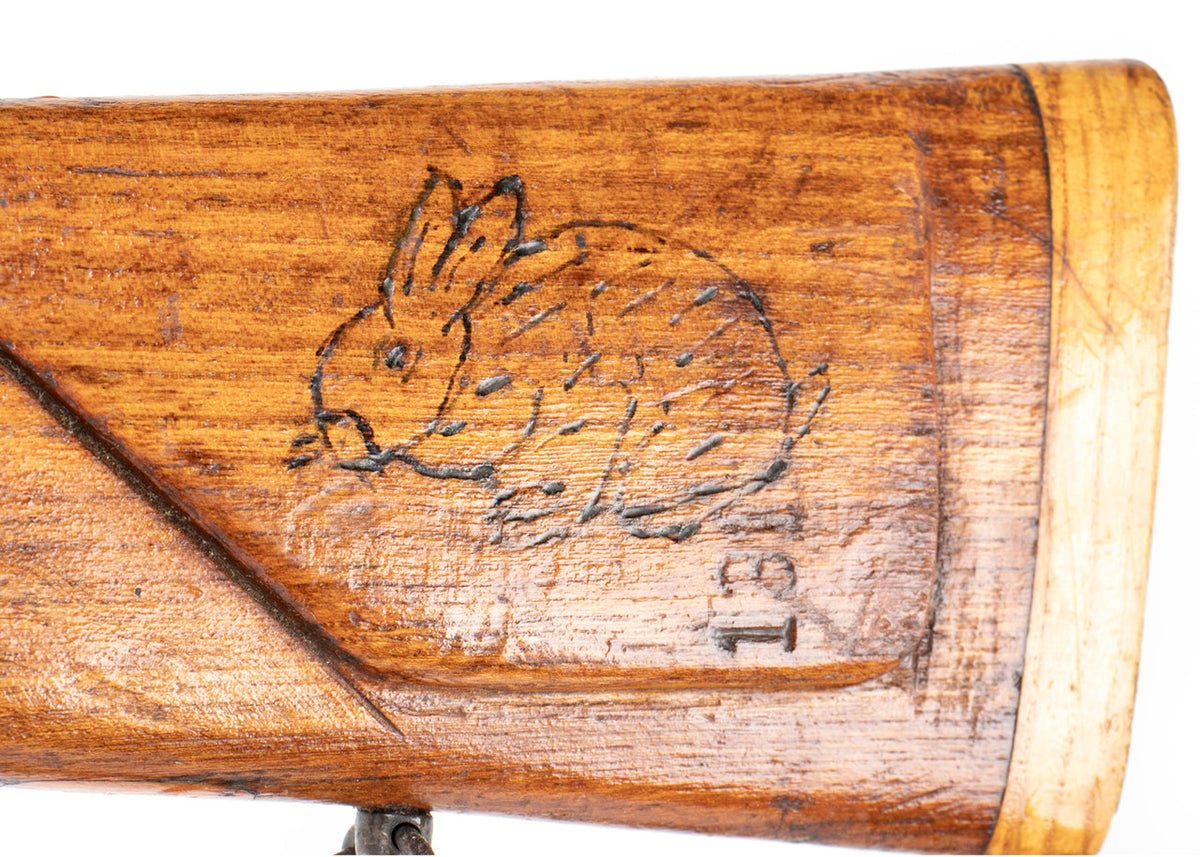 SKS Yugo M59/66 Rifle - Sporterized Sights -  Fair Condition - Trench Art Rabbit