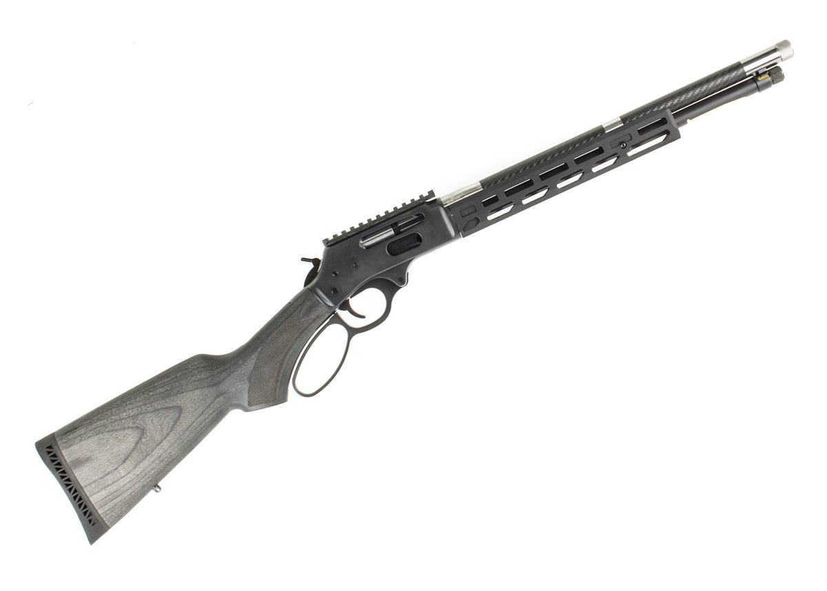 Henry H009H SPD Hush Series 30-30 Win 4+1 16.50" Threaded Carbon Fiber Barrel, Blued Aluminum Receiver, M-LOK Handguard, Matte Dark Gray Laminate Stock