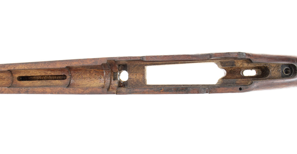 Original Swedish Mauser M96 Rifle Hardwood Stock w/Rubber Cheek Pad