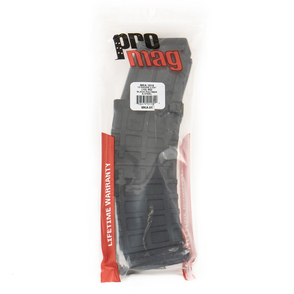 ProMag 12ga 10rd Akdal MKA 1919 Black Magazine