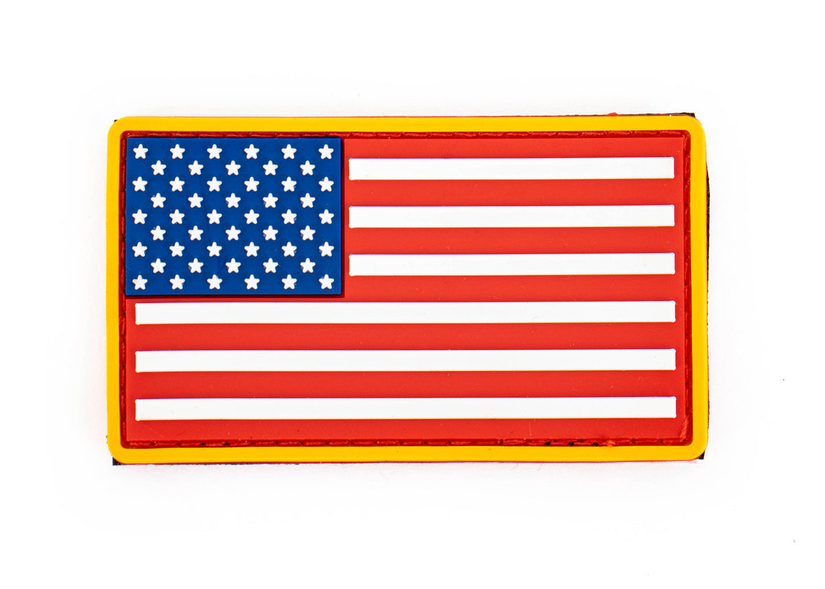 USA Flag Patch:  Red, White, and Blue