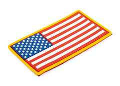 USA Flag Patch:  Red, White, and Blue