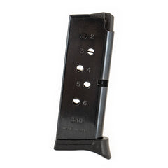 Ruger 380 ACP 6rd Ruger LCP Blued Extendedw