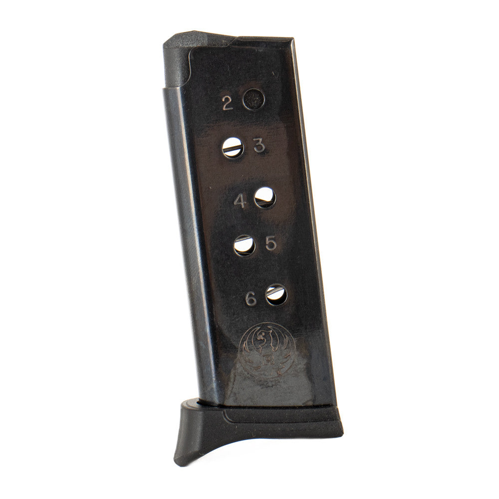 Ruger 380 ACP 6rd Ruger LCP Blued Extendedw