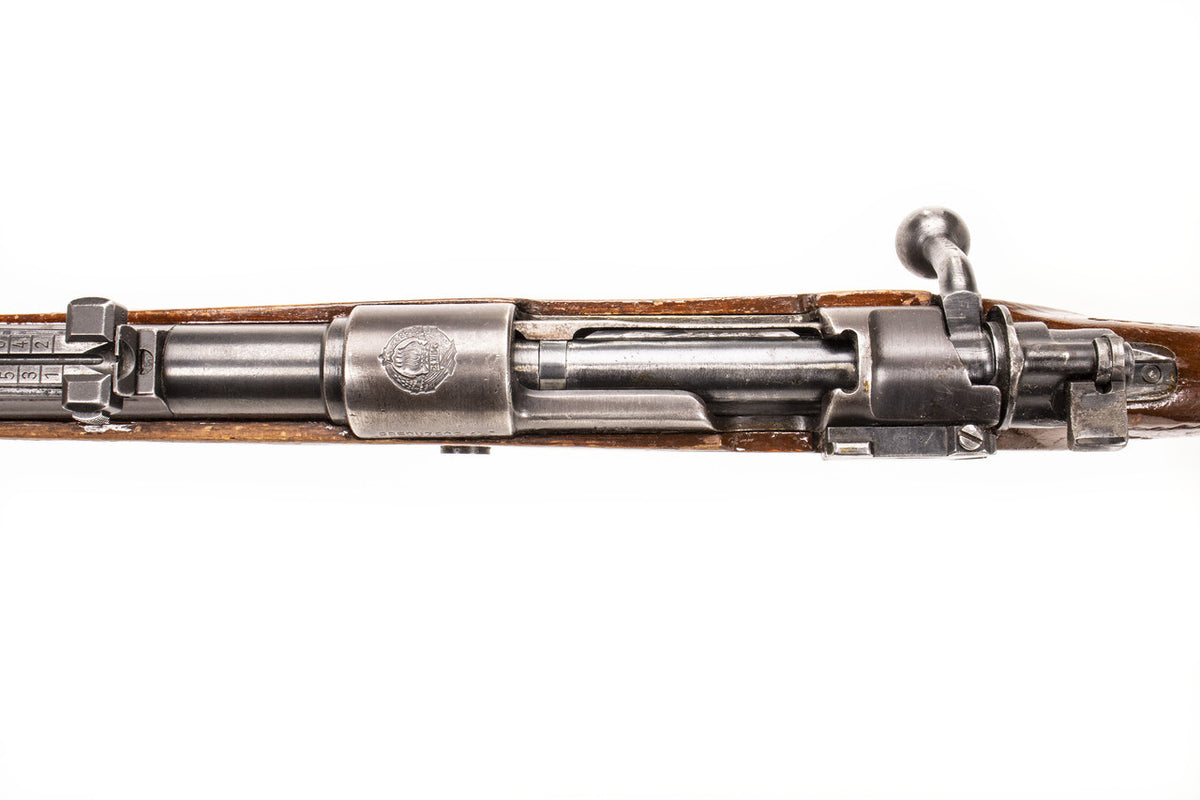 M98/48 8mm Mauser Bolt Action Rifle Sporterized - Overall Surplus Good Condition (9)