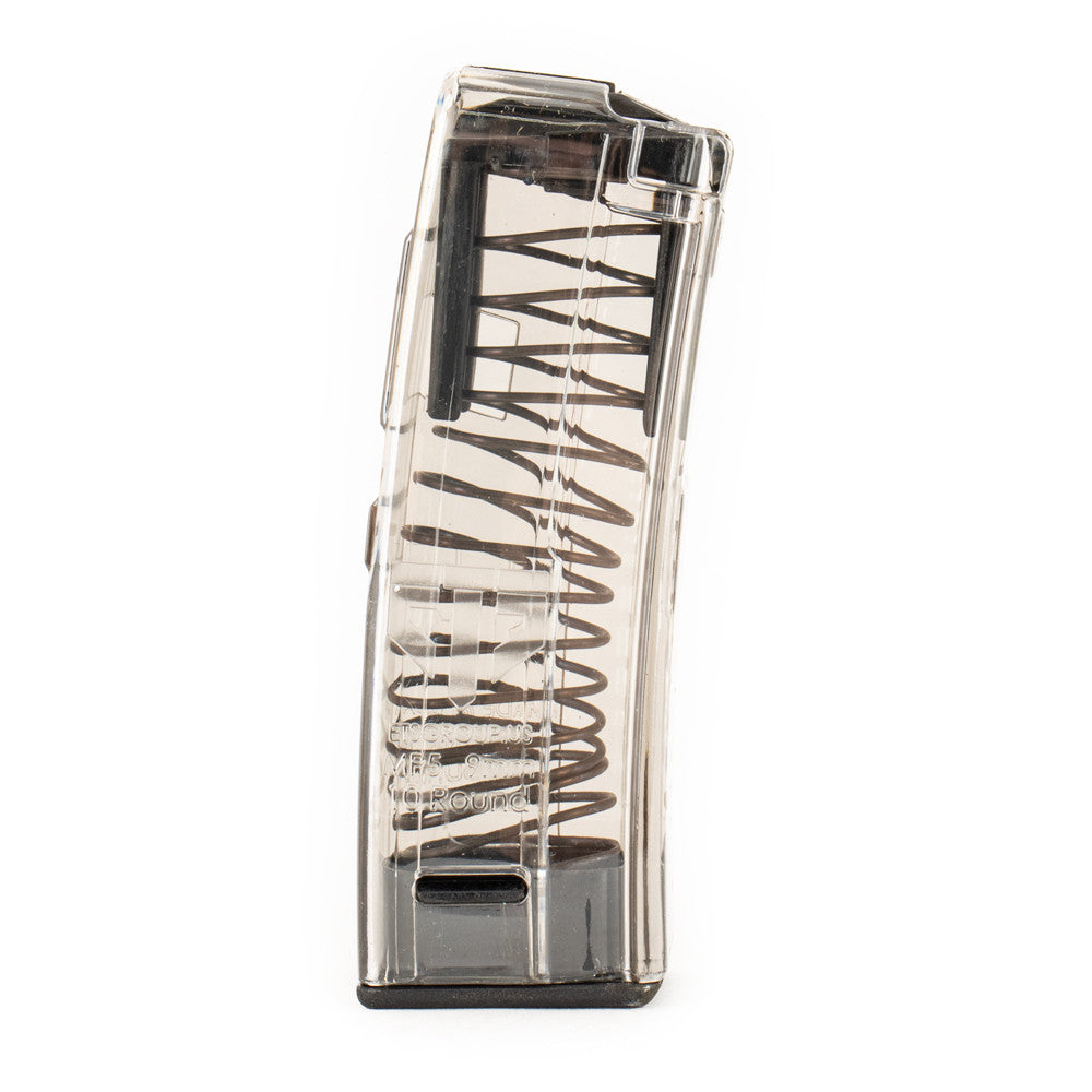 ETS Group HKMP5-10 H&K  9mm Luger H&K MP5 10rd Clear Magazine
