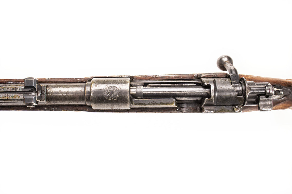 M98/48 8mm Mauser Bolt Action Rifle Sporterized - Overall Surplus Good Condition (4)