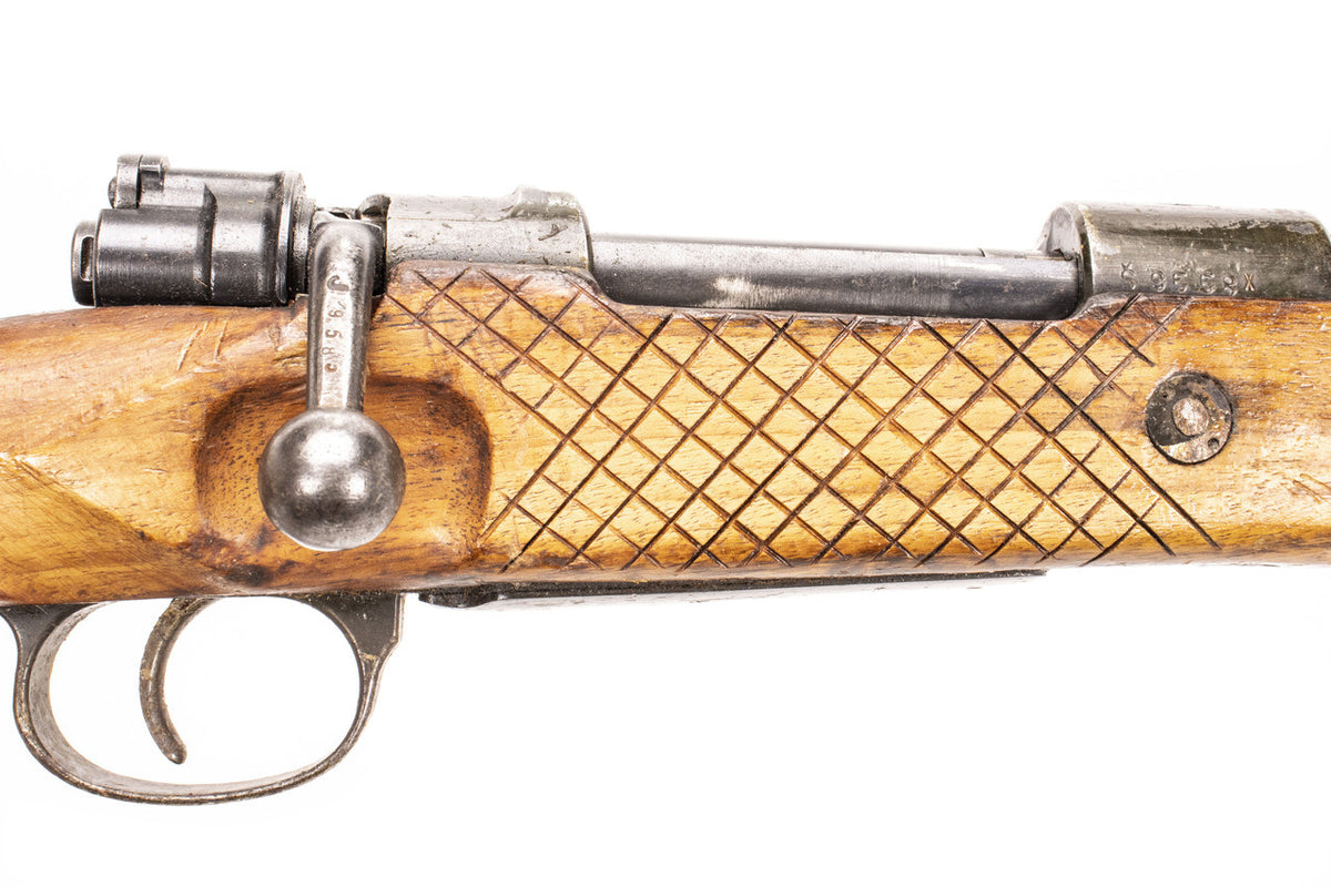 M98/48 8mm Mauser Bolt Action Rifle Sporterized - Overall Surplus Good Condition (4)