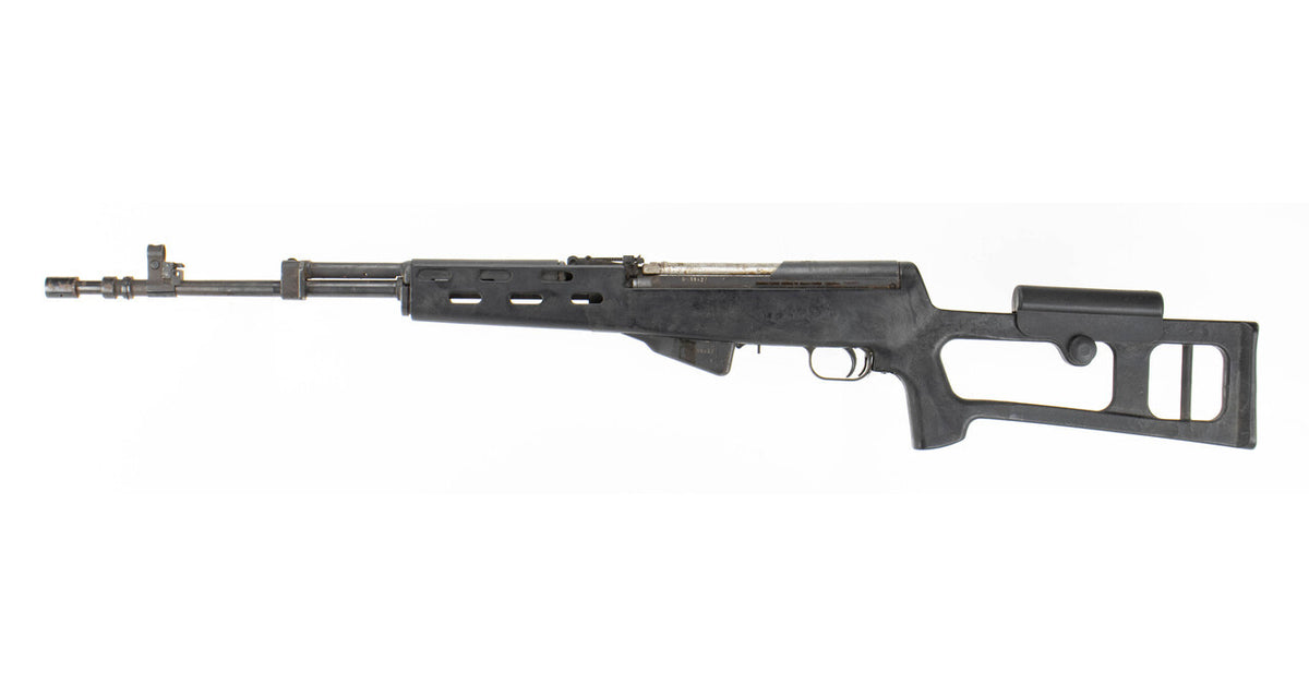 SKS Yugo M59/66 Rifle - Sporterized Sights - Polymer Stock and Frozen Gas Button -  Fair Condition