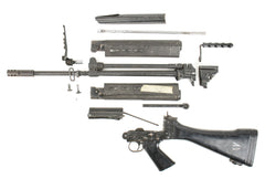 Belgian FN FAL 7.62x51mm ( .308 ) Lebanese Contract Parts Kit Polymer Furniture with Original Populated Intact Barrel & Grenade Launcher Sight