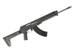 M+M M10X-M Long Stroke Gas Piston 7.62x39 AK-47 Milled Rifle - Black