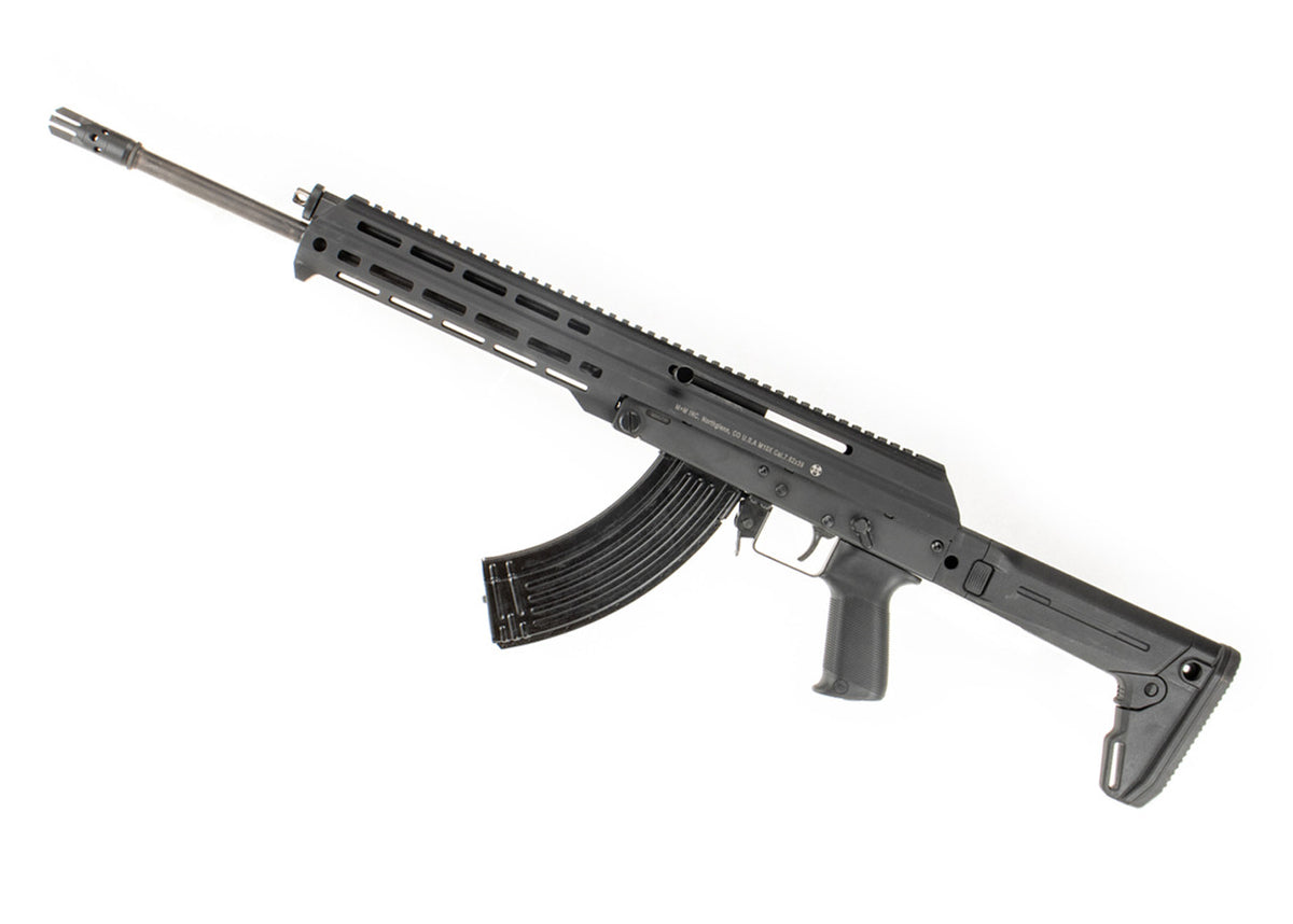 M+M M10X-M Long Stroke Gas Piston 7.62x39 AK-47 Milled Rifle - Black