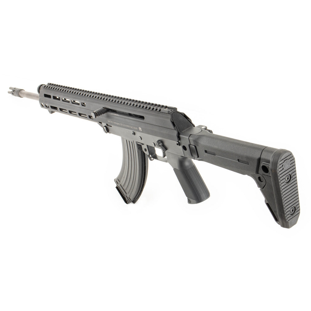 M+M M10X-M Long Stroke Gas Piston 7.62x39 AK-47 Milled Rifle - Black